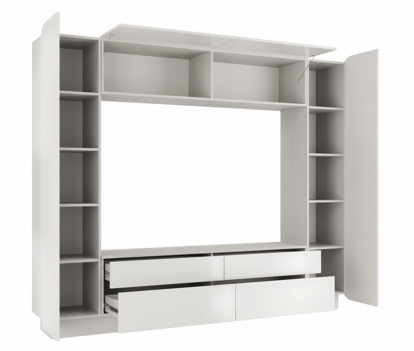 Фото Стенка Лаванда-2 в Джанкое по цене 31 570 ₽ от производителя Олмеко, код товара 2000001531464 шт Фото Стенка Лаванда-2 от производителя Олмеко в Джанкое по цене 31 570 ₽