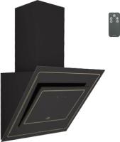 Вытяжка наклонная Lavanda 160 (600х465хh880(1280)) (Материал Металл/Стекло , Цвет Черный/Черный) в Джанкое от производителя 