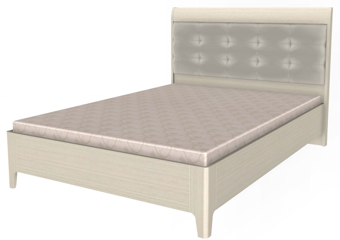 Фото Кровать двуспальная Камелия КР-2072 (СМ 140х200) с ламельным основанием от производителя Лером в Джанкое по цене 33&nbsp;770 ₽