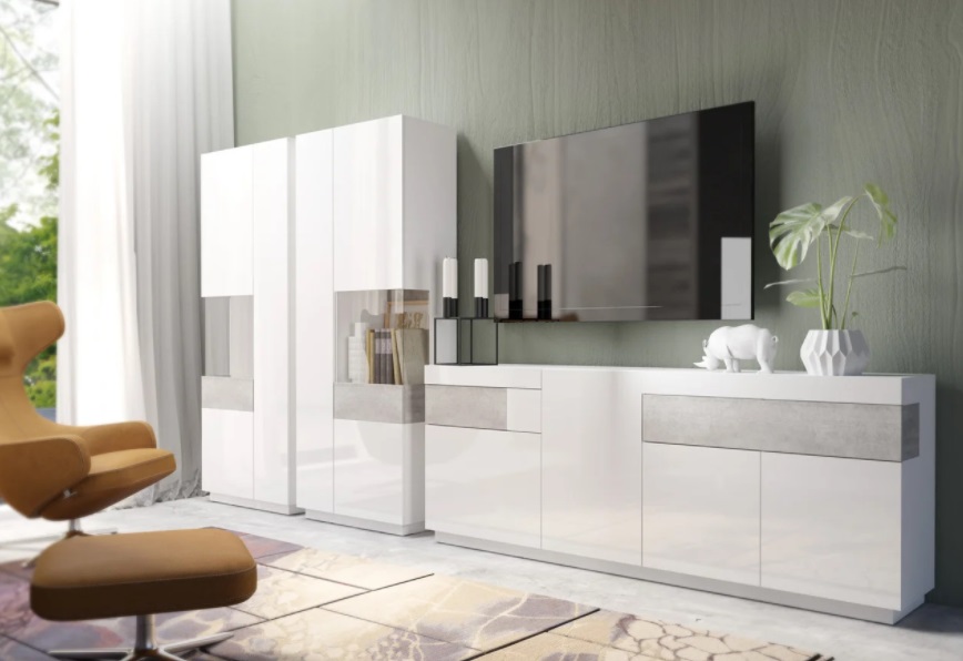 Фото Стенка typ 14 Silke от производителя Helvetia в Джанкое по цене 149&nbsp;960 ₽