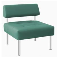 Кресло Офис (Office) без подлокотников (экокожа-ecо (Новый стиль) ) в Джанкое от производителя 