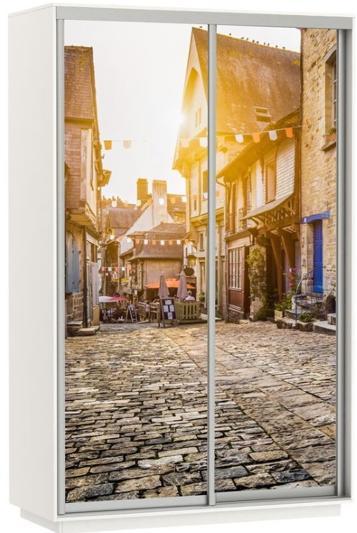 Фото Шкаф-купе Экспресс Дуо Фото (1,2х0,6х2,4 - 2 двери) от производителя Мебельная компания Е1 в Джанкое по цене 34&nbsp;580 ₽