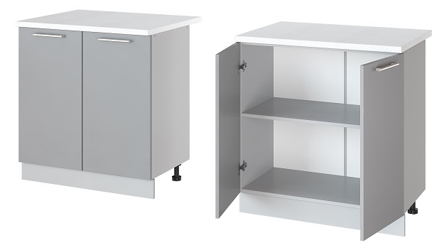 Фото Кухня Бронкс стол-рабочий Н-80 от производителя Леко в Джанкое по цене 5&nbsp;630 ₽