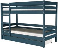 Кровать 2-х ярусная Джуниор (СМ 90х200) с основаниями под матрасы в интернет магазине Планета Комфорта Фото derevyannye-krovati кровать 2-х ярусная джуниор (см 90х200) с основаниями под матрасы производитель Браво-мебель