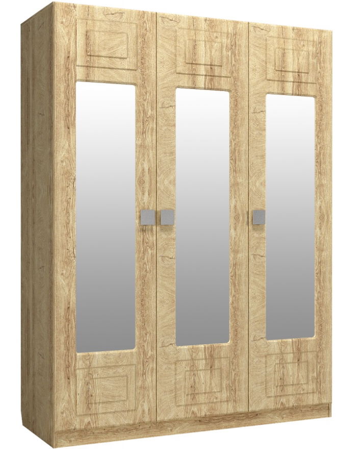 Фото Шкаф трехстворчатый Анастасия АН-3К с зеркалом от производителя Компасс в Джанкое по цене 47 690 ₽