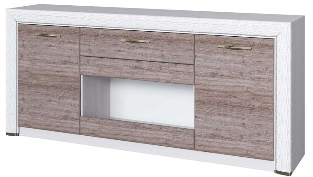 Фото Тумба RTV 1V2D1S Оливия (Olivia) от производителя Анрэкс в Джанкое по цене 18 710 ₽