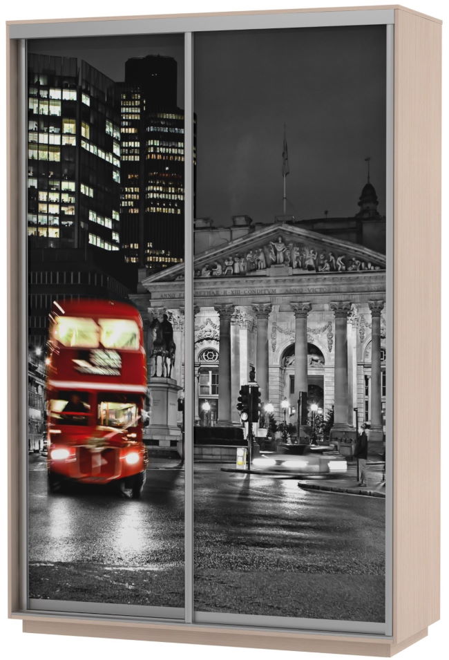 Фото Шкаф-купе Экспресс Хит Фото (2 двери) от производителя Мебельная компания Е1 в Джанкое по цене 22&nbsp;920 ₽