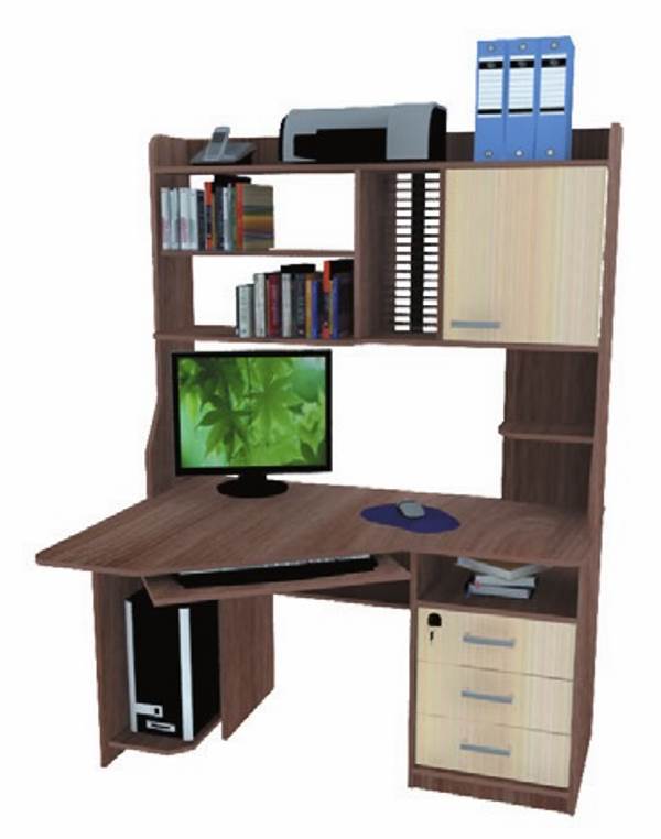 Фото Стол компьютерный СК-25  от производителя Пирамида в Джанкое по цене 13&nbsp;200 ₽