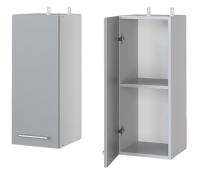 Кухня Монс шкаф навесной А-930 (белый, графит,(Леко)) в Джанкое от производителя 