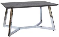 Стол обеденный D-1913 (металл, мдф-черный,  хром (La-alta) ) в Джанкое от производителя 