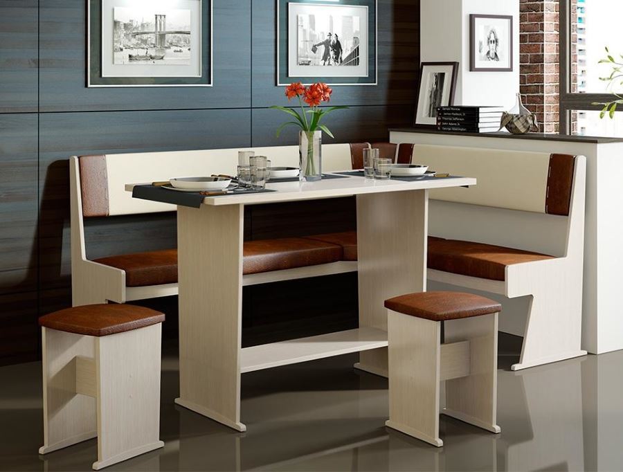 Фото Кухонный уголок-комплект Амиго  от производителя ТриЯ в Джанкое по цене 13&nbsp;600 ₽