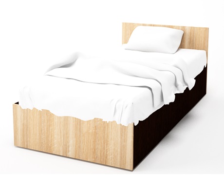 Фото Кровать односпальная Эдем-5 (СМ 90х200) комплектуется настилом от производителя SV-мебель в Джанкое по цене 8 990 ₽