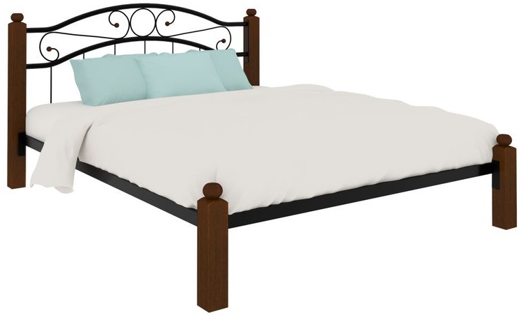 Фото Кровать двуспальная Надежда Lux (СМ 180х200) трубка металл от производителя Милсон в Джанкое по цене 20 560 ₽