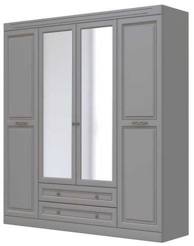 Фото Шкаф Олимп ШР-4 (201) четырехдверный от производителя Браво-мебель в Джанкое по цене 57 900 ₽