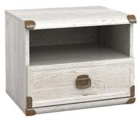 Фото tumby-prikrovatnye тумба прикроватная индиана jkom1s производитель Black Red White (БРВ)