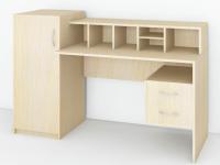 Фото  стол письменный пи-пи 2 ящика производитель Сенатор