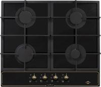 Варочная поверхность газовая 4-х комф. PG-612 (590х515) (Материал Стеклокерамика , Цвет Черный) в Джанкое от производителя 