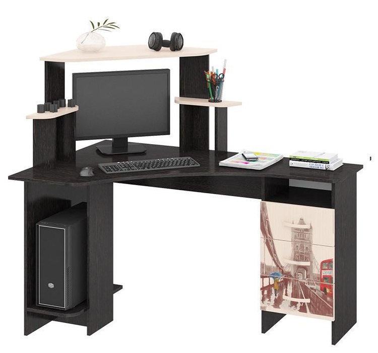 Фото Стол компьютерный Бумеранг-3Н(М) (Л) от производителя ТриЯ в Джанкое по цене 15&nbsp;410 ₽