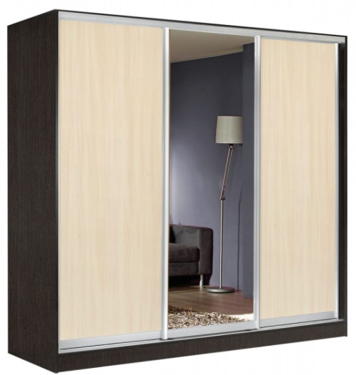 Фото Шкаф-купе Оскар 4.5 (2,22х0,6х2,4 - 3 двери) от производителя Мебель Маркет в Джанкое по цене 60 750 ₽