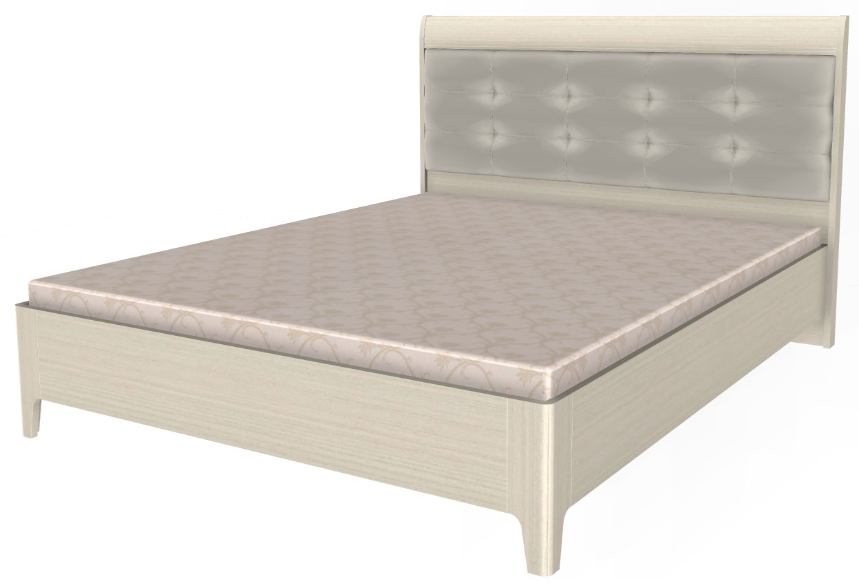 Фото Кровать двуспальная Камелия КР-2073 (СМ 160х200) с ламельным основанием от производителя Лером в Джанкое по цене 35&nbsp;510 ₽