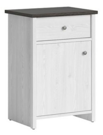Фото Комод Порто KOM1D1S от производителя Black Red White (БРВ) в Джанкое по цене 8 480 ₽