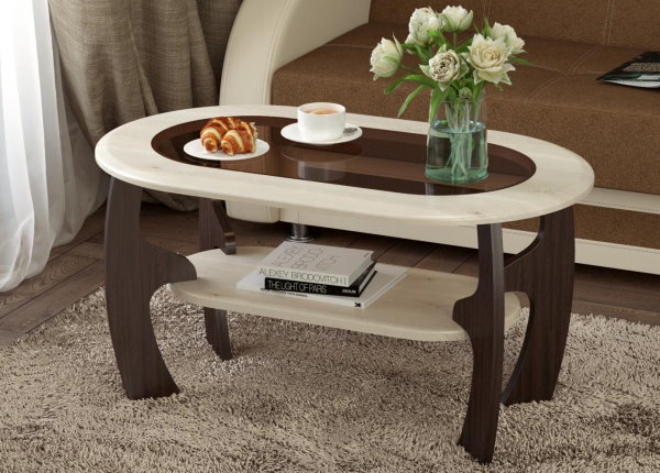 Фото Стол журнальный Маджеста-2 от производителя Олмеко в Джанкое по цене 6 650 ₽