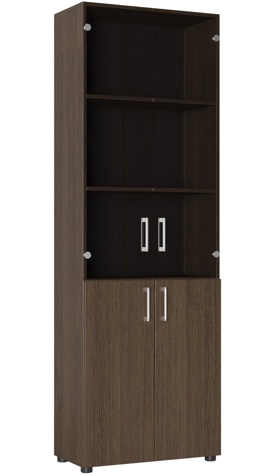 Фото Шкаф со стеклом Офис ОФ-303К от производителя Компасс в Джанкое по цене 16&nbsp;360 ₽