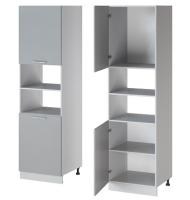 Кухня Бронкс пенал П-60 (белый, бетон,(Леко)) в Джанкое от производителя 