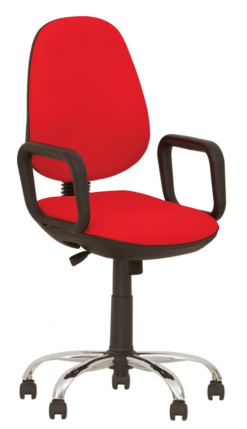 Фото Кресло для персонала Комфорт (Comfort) GTP active 1 (хром) от производителя Новый стиль в Джанкое по цене 9 840 ₽