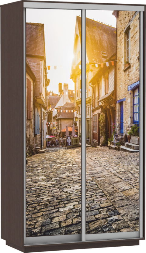 Фото Шкаф-купе Экспресс Дуо Фото (1,2х0,6х2,2 - 2 двери) от производителя Мебельная компания Е1 в Джанкое по цене 31 750 ₽