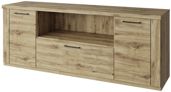 Фото Тумба RTV 2D1SN B Дорсет (Doorset) от производителя Анрэкс в Джанкое по цене 15 950 ₽
