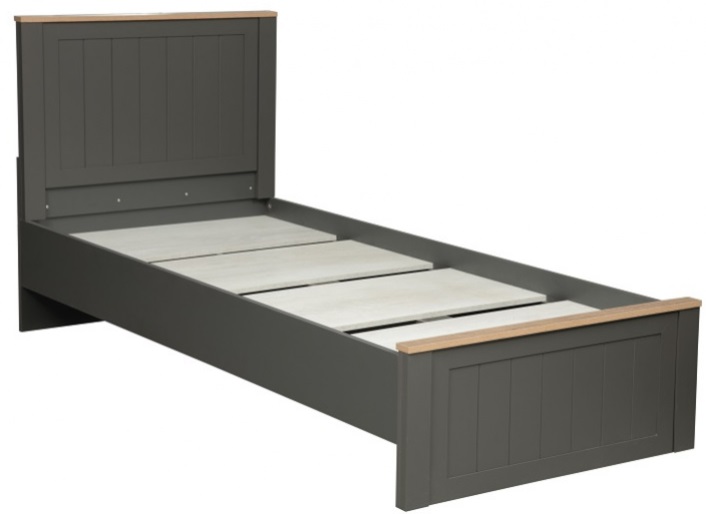 Фото Кровать односпальная Прованс 37.22 (СМ 90х200) комплектуется настилом от производителя Олмеко в Джанкое по цене 14&nbsp;860 ₽