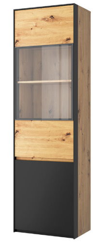 Фото Шкаф с витриной 1V1D Боско (Bosco) от производителя Анрэкс в Джанкое по цене 27 190 ₽