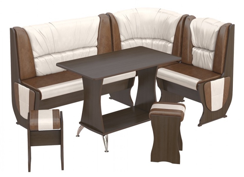 Фото Кухонный уголок-комплект Уют-5 Люкс от производителя ТриЯ в Джанкое по цене 29&nbsp;160 ₽