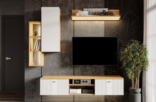 Фото Шкаф навесной Милан от производителя SV-мебель в Джанкое по цене 5 020 ₽