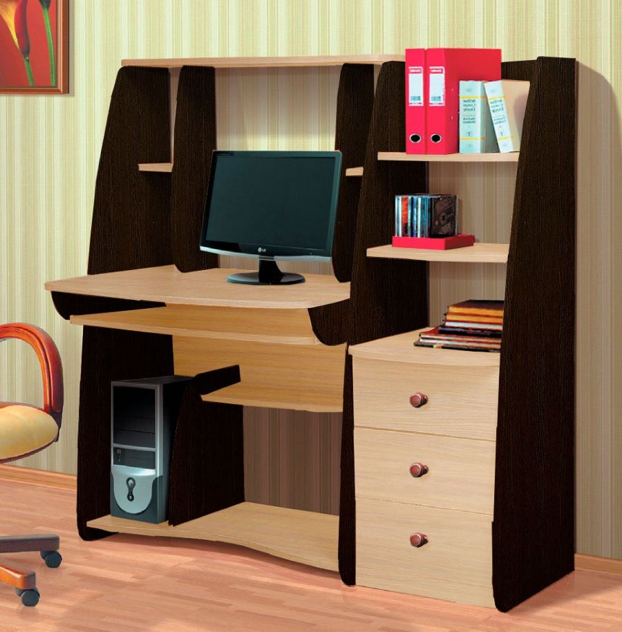 Фото Стол компьютерный СК 1  от производителя Фант-мебель в Джанкое по цене 9&nbsp;590 ₽