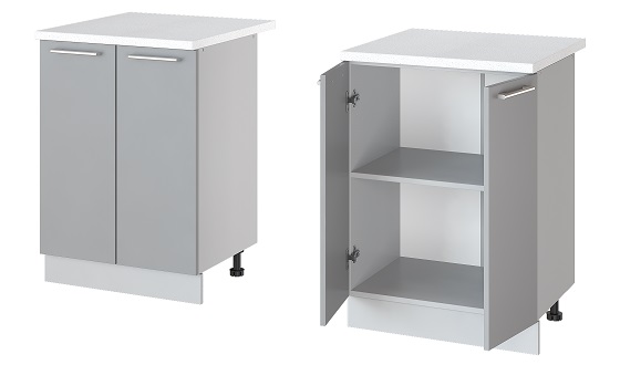 Фото Кухня Бронкс стол-рабочий Н-60 от производителя Леко в Джанкое по цене 4&nbsp;420 ₽