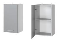 Кухня Монс шкаф навесной А-940 (белый, графит,(Леко)) в Джанкое от производителя 