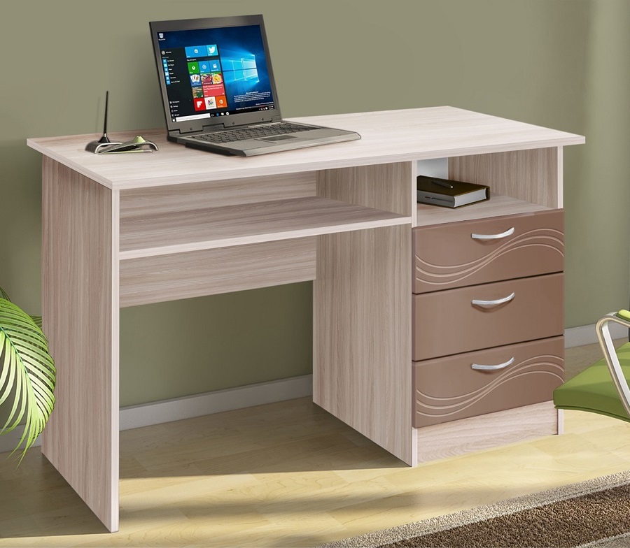 Фото Стол письменный Бриз МДФ от производителя Диал в Джанкое по цене 5&nbsp;440 ₽