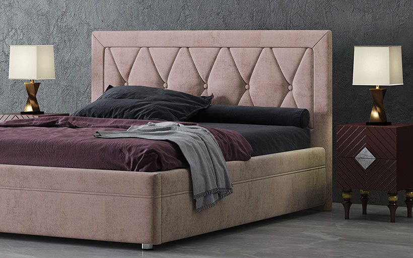 Фото Кровать двуспальная Jessica 3 (СМ 140х200) без основания от производителя Корона в Джанкое по цене 35 310 ₽