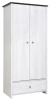 Фото Шкаф Порто SZF2D1S (89) двухдверный от производителя Black Red White (БРВ) в Джанкое по цене 20&nbsp;080 ₽