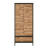 Фото Шкаф Loft SZF2D1S (62) двухдверный от производителя Black Red White (БРВ) в Джанкое по цене 26&nbsp;620 ₽