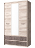 Фото Шкаф 3DG4SZ Джаз (Jazz) (127) трехдверный от производителя Анрэкс в Джанкое по цене 45&nbsp;600 ₽