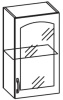 Фото Кухня Селена К-80 (К-56) шкаф навесной 400 (остекленный) от производителя Ставрополь Мебель в Джанкое по цене 2&nbsp;310 ₽