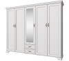 Фото Шкаф 5DG2SZ Тиффани (Tiffany) (259) пятидверный от производителя Анрэкс в Джанкое по цене 108&nbsp;200 ₽