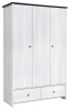Фото Шкаф Порто SZF3D2S (129) трехдверный от производителя Black Red White (БРВ) в Джанкое по цене 30&nbsp;340 ₽