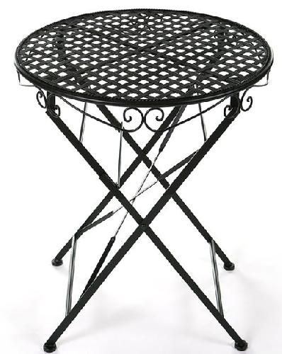 Стол кованый складной Патио (Patio) (металл окрашенный, металл-черный, черный (Tetchair) ) в Джанкое от производителя в интернет магазине Планета Комфорта Стол кованый складной Патио (Patio) (металл окрашенный, металл-черный, черный (Tetchair) ) в Джанкое от производителя
